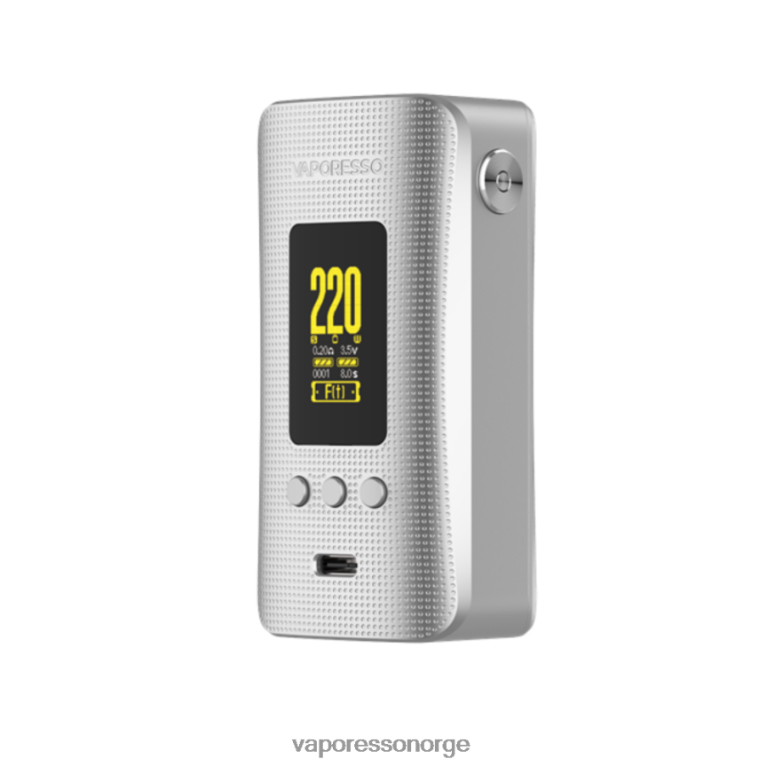 Vaporesso Vape Instructions | Vaporesso GEN 200 mod lys sølv B8VXB6248