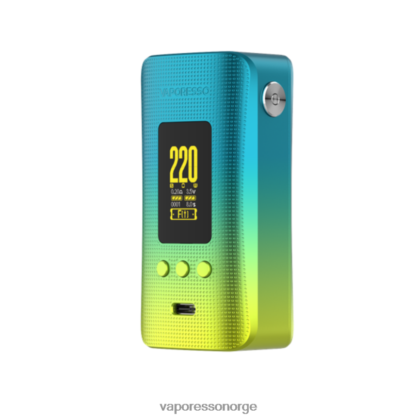 Vaporesso Vape Norge | Vaporesso GEN 200 mod nordlys grønn B8VXB6252